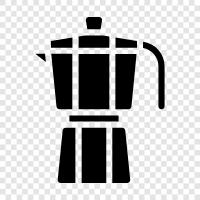 Moka Pot Coffee, Moka Pot for sale, Moka Pot for, Moka Pot icon svg