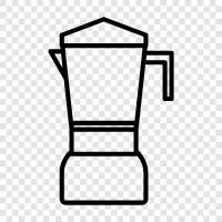 Moka Pot Coffee, Moka Pot Espresso, Moka Pot icon svg