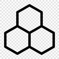 moleküller, atomlar, fizik, kimya ikon svg