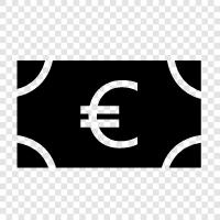 money, currency, bills, coins icon svg