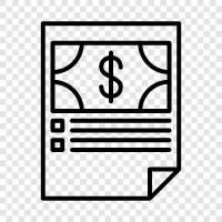 money, spending, deficit, budget icon svg