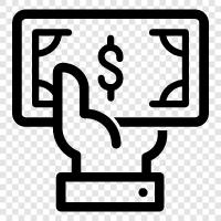 money, income growth, riches, financial independence icon svg