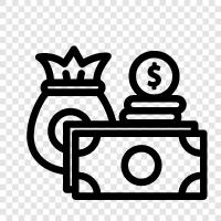 money, wallets, purses, credit cards icon svg