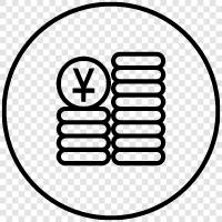 money, economy, finance, cryptocurrency icon svg