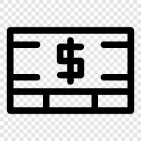 money, finances, spending, budget icon svg