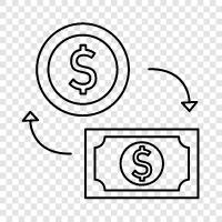 money, finance, investments, stocks icon svg