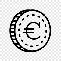 money, investment, digital, virtual icon svg