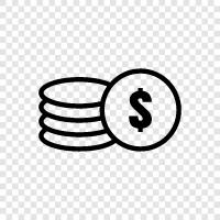 money, economy, financial, gold icon svg