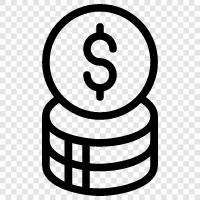 money, bullion, numismatics, bullion coins icon svg