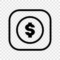 money, stocks, bonds, investments icon svg