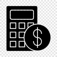 money, budgeting, income, expenses icon svg