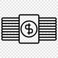 money, finance, investments, banking icon svg