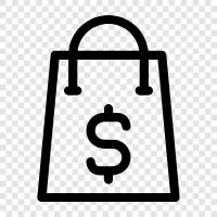 money in a bag, cash, currency, bills icon svg