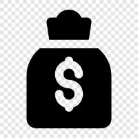 Money, Wallet, Bills, Cash icon svg