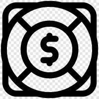 money tips, money saving, money making, budgeting icon svg