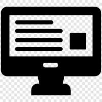 monitor, screen, image, picture icon svg