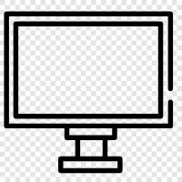 monitor, monitor computer, computer monitoring, network monitoring icon svg