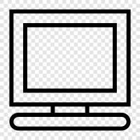 monitor, computer monitor, LCD monitor, monitor resolution icon svg