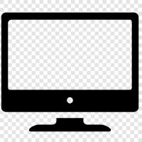 Monitor, Bildschirm, Ansicht, Anzeige symbol