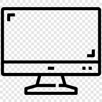 monitor, computer, laptop, desktop icon svg