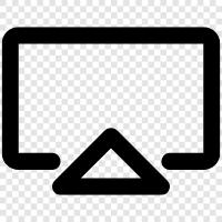 Monitor, Laptop, Anzeige, PC symbol