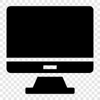 monitor, computer, display, LCD icon svg