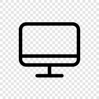 monitor, computer, laptop, desktop icon svg