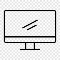 monitor, computer, laptop, desktop icon svg