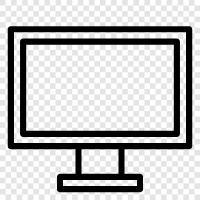 monitor, laptop, computer, display icon svg