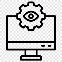 monitoring, performance, system performance, system monitoring icon svg