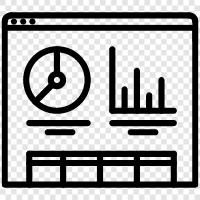 monitoring, performance, statistics, tracking icon svg