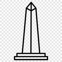 monument of buenos aires, obelisk of the congress, obelisk of buenos aires icon svg