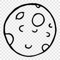 Moon landing, moon rover, moon landing conspiracy, moon landing hoax icon svg