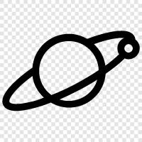 Moon, Orbit, NASA, Space icon svg