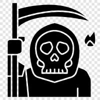 mortality, soul, afterlife, death experience icon svg