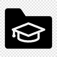 mortarboard folder design, mortarboard folder print, mortarboard folder template, mortarboard folder icon svg