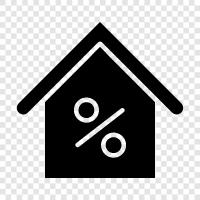 mortgage, loan, refinancing, home equity loan icon svg