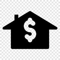 mortgage, refinance, home equity, home loan icon svg