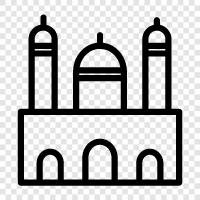 Mosque, Islam, Islamic, Mecca icon svg