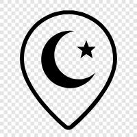 Moschee, islamisch, Gebet, Glaube symbol