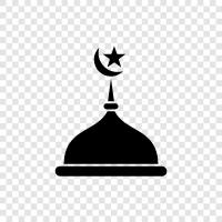 cami, İslam, mosque, muslim ikon svg