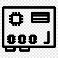 motherboard, computer motherboard, motherboard for computer, motherboard for laptop icon svg