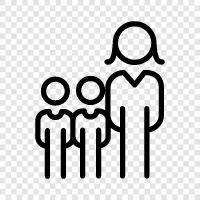 motherhood, maternal, motherly, motherhoods icon svg