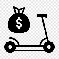 motor scooter price, price of scooter, motor scooters price, scooter price icon svg