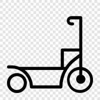 motor scooter, electric scooter, gas scooter, mini scooter icon svg