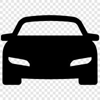 motor vehicle, transportation, car rental, car sales icon svg