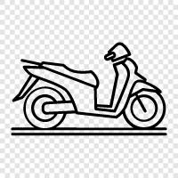 motorbike, bike, motorcycle, biker icon svg