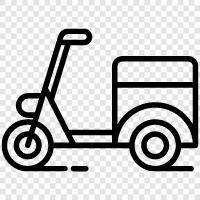 motorbike, electric scooter, ebike, motorcycle icon svg