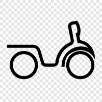 motorbike, electric scooter, kids scooter, motor scooter icon svg