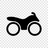 motorcycle, bike, dirt bike, cruiser icon svg